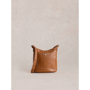 White Stuff Mini Leather Fern Crossbody